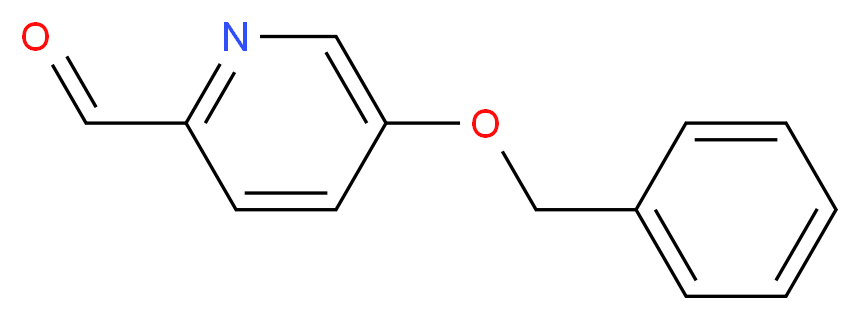 5-(benzyloxy)pyridine-2-carbaldehyde_分子结构_CAS_59781-08-7