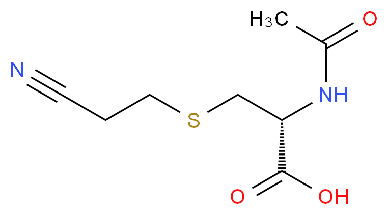 N-ACETYL-S-(2-CYANOETHYL)-L-CYSTEINE_分子结构_CAS_74514-75-3)