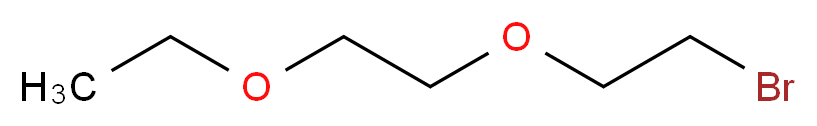 2-(2-乙氧基乙氧基)乙基溴_分子结构_CAS_54550-36-6)