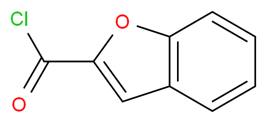 1-苯并呋喃-2-羰酰氯_分子结构_CAS_41717-28-6)