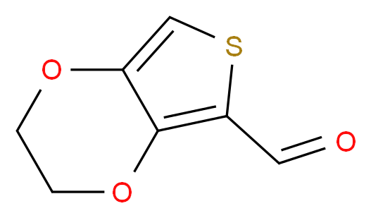 2H,3H-thieno[3,4-b][1,4]dioxine-5-carbaldehyde_分子结构_CAS_204905-77-1