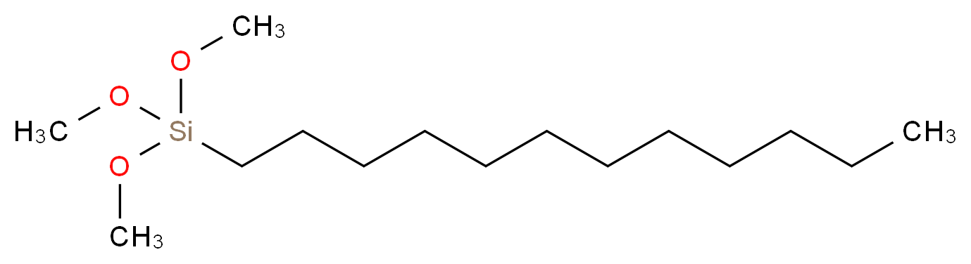 n-Dodecyltrimethoxysilane_分子结构_CAS_18536-91-9)