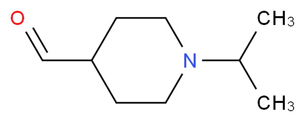 1-isopropylpiperidine-4-carbaldehyde_分子结构_CAS_280774-04-1)