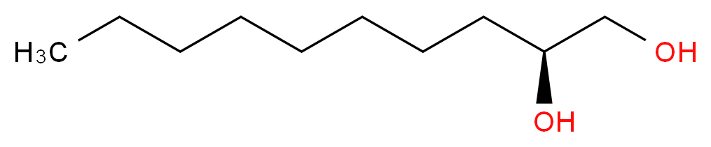 (2S)-decane-1,2-diol_分子结构_CAS_84276-14-2