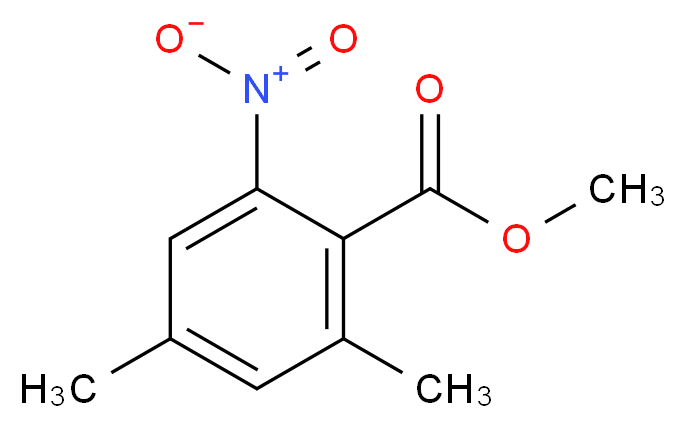 2,4-Dimethyl-6-nitro-benzoic acid methyl ester_分子结构_CAS_35562-53-9)