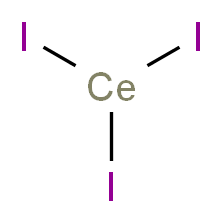 triiodocerium_分子结构_CAS_7790-87-6