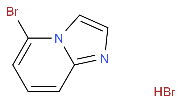 5-bromoimidazo[1,2-a]pyridine hydrobromide_分子结构_CAS_603301-13-9