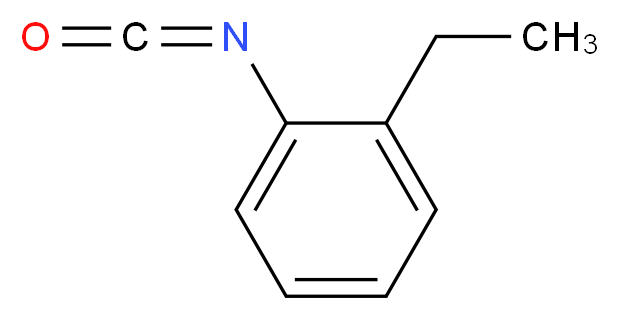 2-乙基苯基 异氰酸酯_分子结构_CAS_40411-25-4)