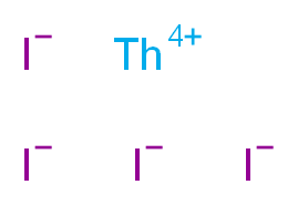 thorium(4+) ion tetraiodide_分子结构_CAS_7790-49-0