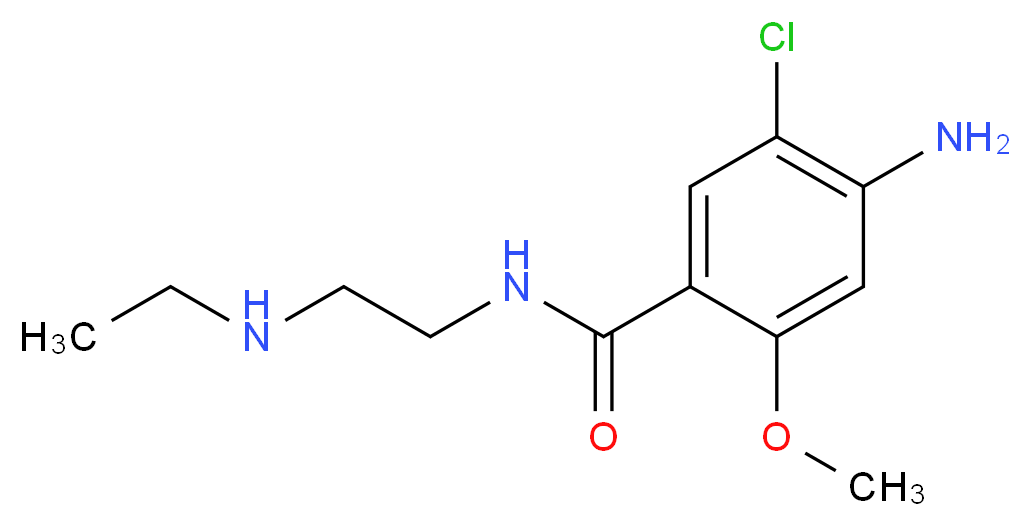 N-Desethyl Metoclopramide_分子结构_CAS_27260-19-1)