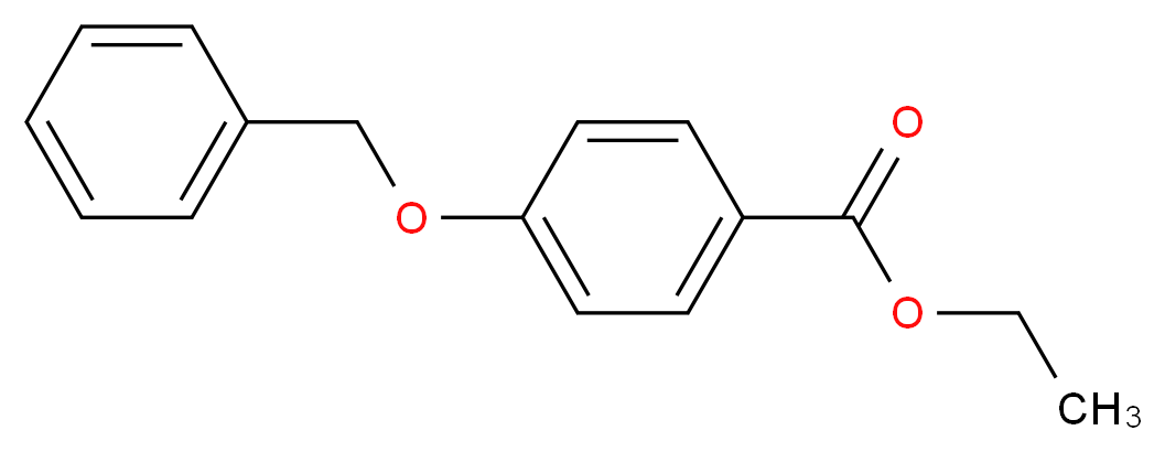 4-(苄氧基)苯甲酸乙酯_分子结构_CAS_56441-55-5)