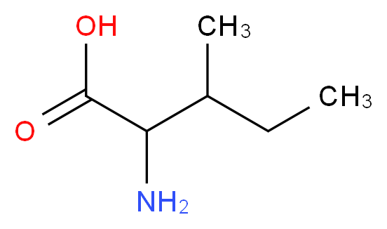 DL-ISOLEUCINE_分子结构_CAS_443-79-8)