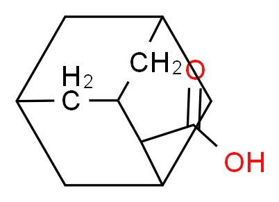 adamantane-2-carboxylic acid_分子结构_CAS_15897-81-1