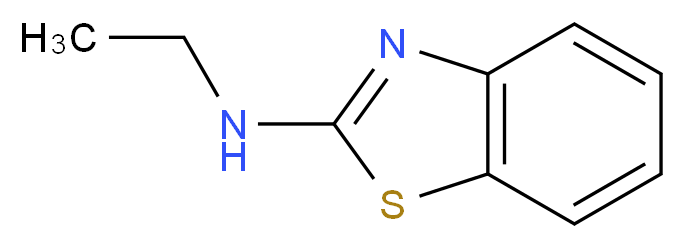 N-ethyl-1,3-benzothiazol-2-amine_分子结构_CAS_28291-69-2