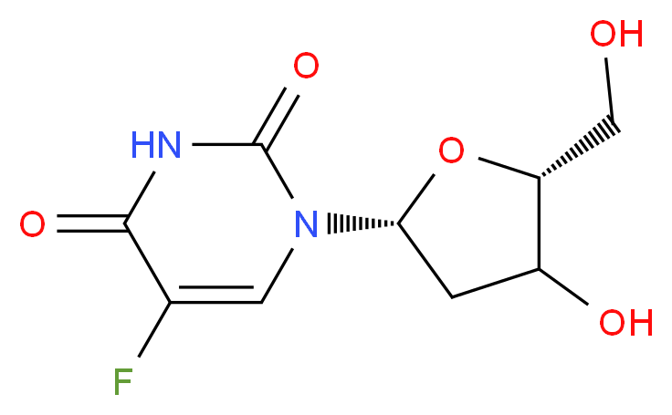 CAS_50-91-9 molecular structure