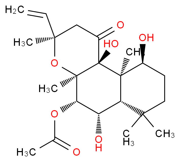 Forskolin_分子结构_CAS_64657-11-0)