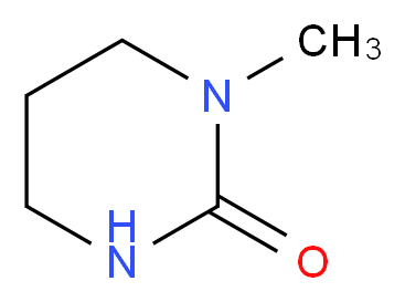 1-methyltetrahydro-2(1H)-pyrimidinone_分子结构_CAS_10166-54-8)