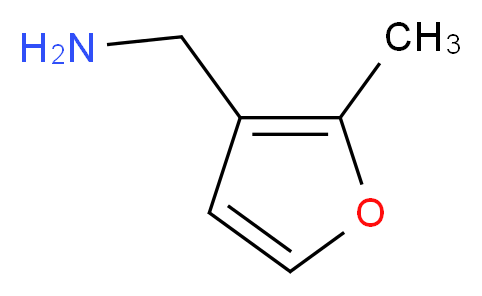 (2-methylfuran-3-yl)methanamine_分子结构_CAS_)