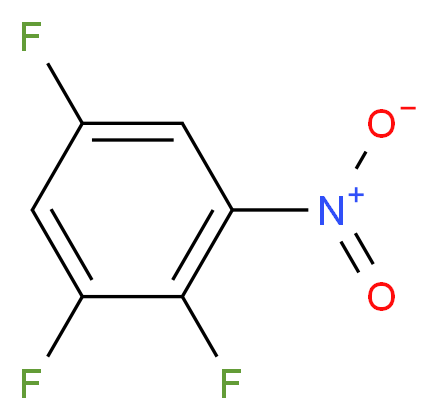 1,2,5-Trifluoro-3-nitrobenzene_分子结构_CAS_66684-57-9)