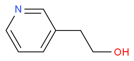 3-(2-Hydroxyethyl)pyridine_分子结构_CAS_6293-56-7)