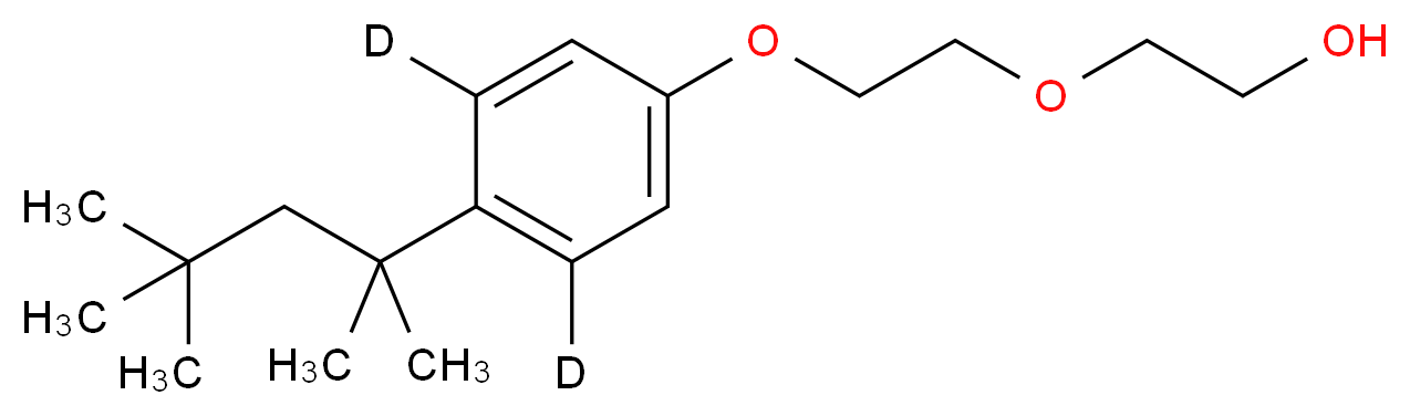 4-叔辛基苯酚-3,5-d2 二氧化物 溶液_分子结构_CAS_1173019-49-2)