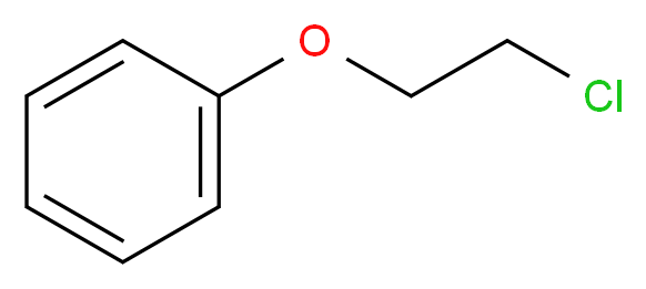2-苯氧基乙基氯_分子结构_CAS_622-86-6)