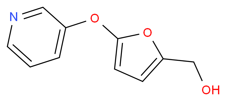 [5-(pyridin-3-yloxy)furan-2-yl]methanol_分子结构_CAS_857284-15-2