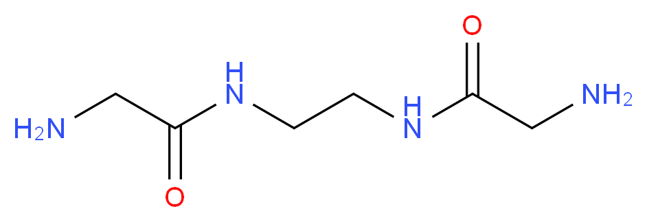 2-amino-N-[2-(2-aminoacetamido)ethyl]acetamide_分子结构_CAS_355115-87-6