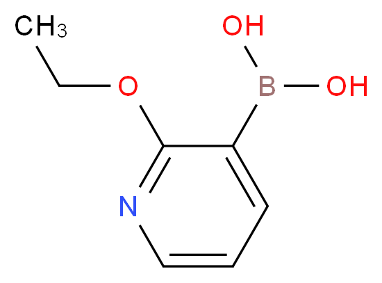 (2-ethoxypyridin-3-yl)boronic acid_分子结构_CAS_854373-97-0