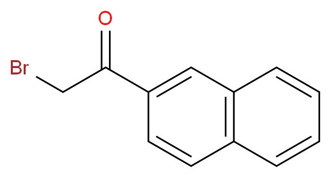 2-bromo-1-(naphthalen-2-yl)ethanone_分子结构_CAS_)