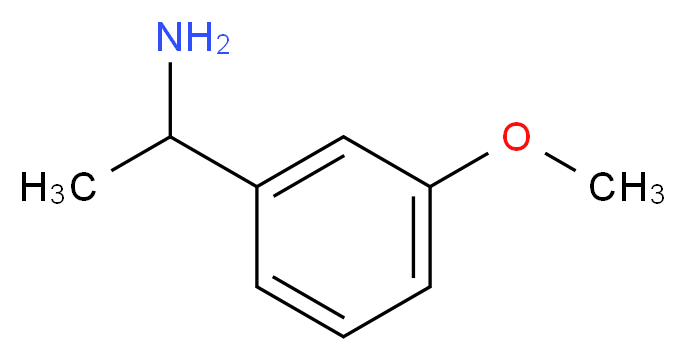 1-(3-Methoxyphenyl)ethanamine_分子结构_CAS_62409-13-6)