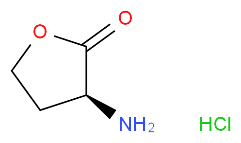 (3S)-3-aminooxolan-2-one hydrochloride_分子结构_CAS_2185-03-7