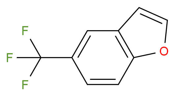 5-(trifluoromethyl)-1-benzofuran_分子结构_CAS_)