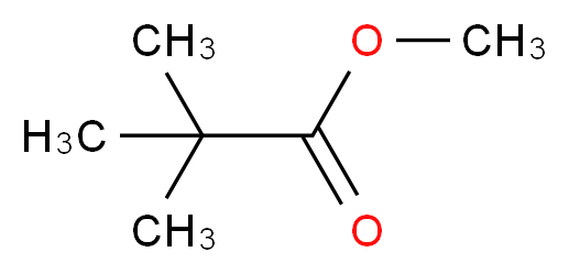 methyl 2,2-dimethylpropanoate_分子结构_CAS_598-98-1