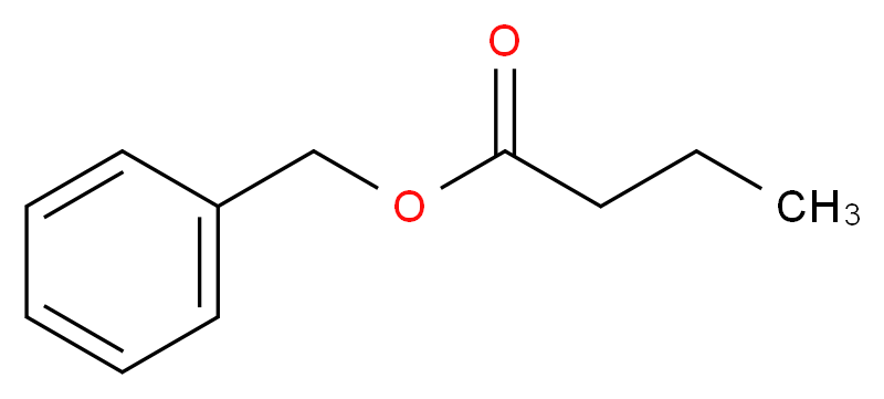 丁酸苄酯_分子结构_CAS_103-37-7)