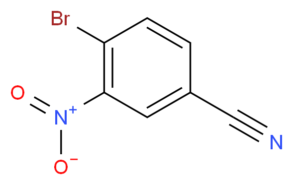 4-Bromo-3-nitrobenzonitrile_分子结构_CAS_89642-49-9)