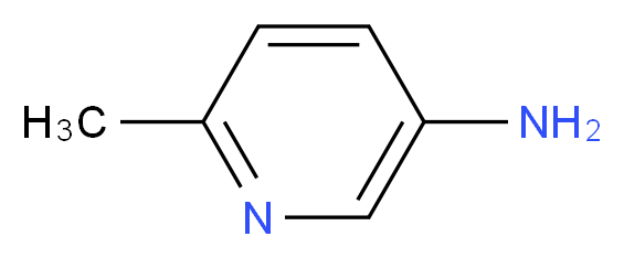 6-methylpyridin-3-amine_分子结构_CAS_3430-14-6