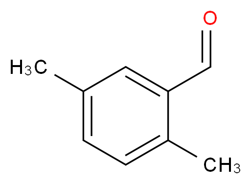 2,5-二甲基苯甲醛_分子结构_CAS_5779-94-2)