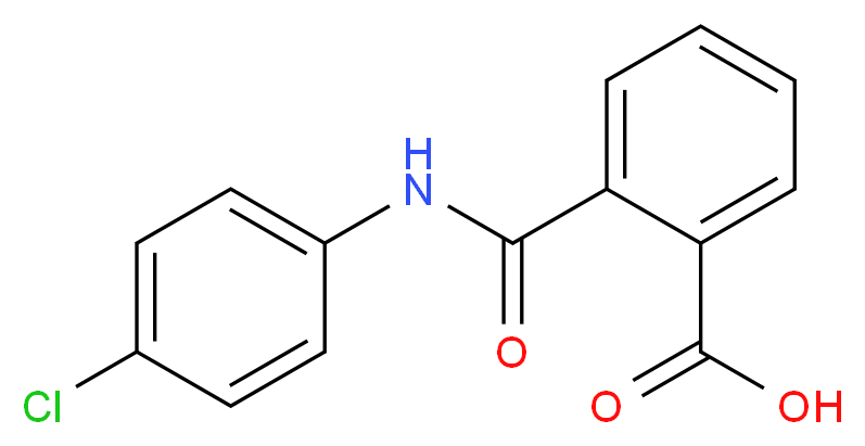 N-(4-Chloro-phenyl)-phthalamic acid_分子结构_CAS_7142-94-1)
