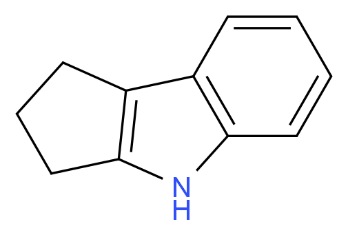 1,2,3,4-Tetrahydrocyclopenta[b]indole_分子结构_CAS_)