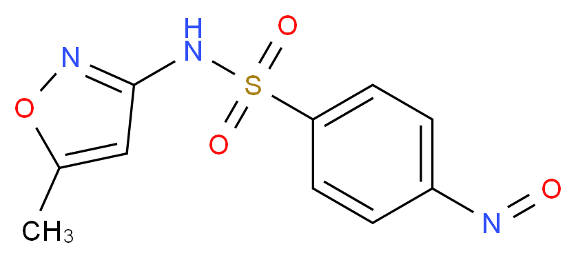 4-Nitroso Sulfamethoxazole, > 90%_分子结构_CAS_131549-85-4)