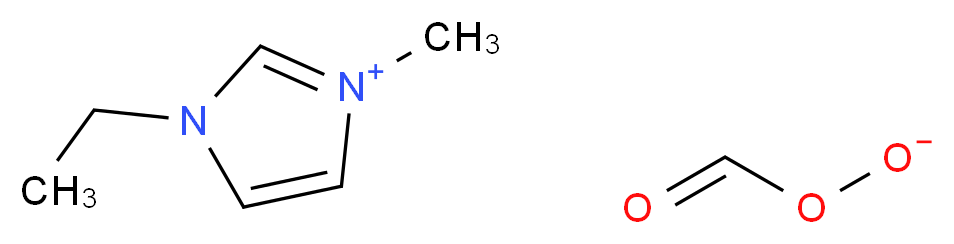 1-ethyl-3-methyl-1H-imidazol-3-ium methaneperoxoate_分子结构_CAS_947601-94-7