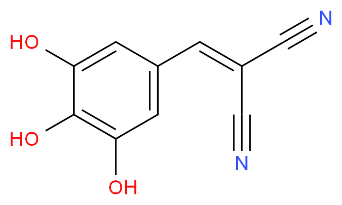 TYRPHOSTIN A25_分子结构_CAS_118409-58-8)