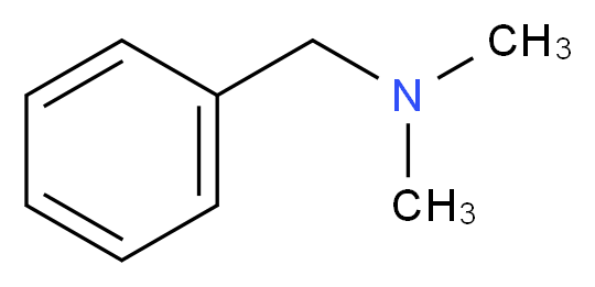 N-苄基二甲胺_分子结构_CAS_103-83-3)