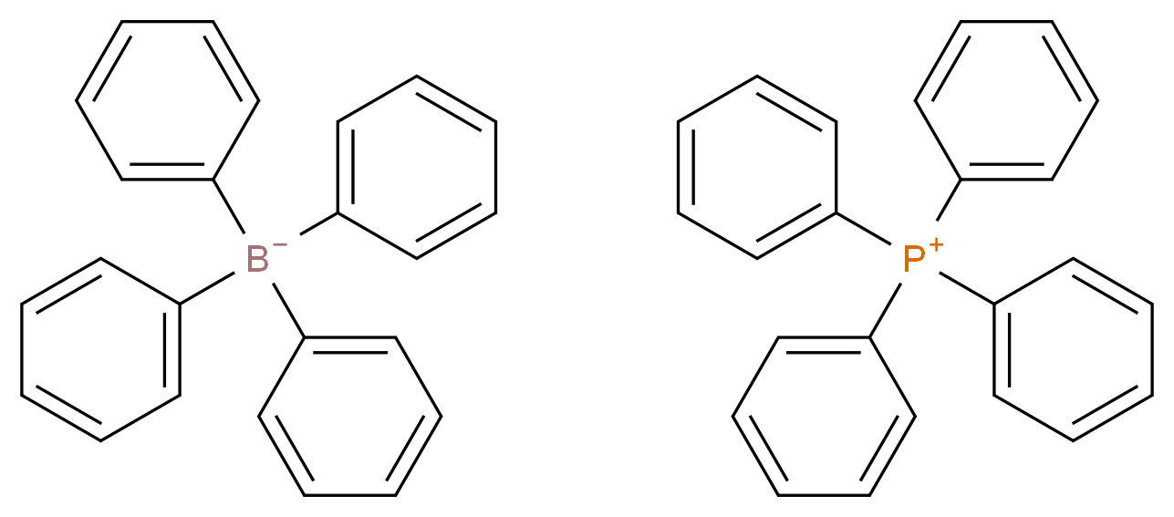 Tetraphenylphosphonium tetraphenylborate_分子结构_CAS_15525-15-2)