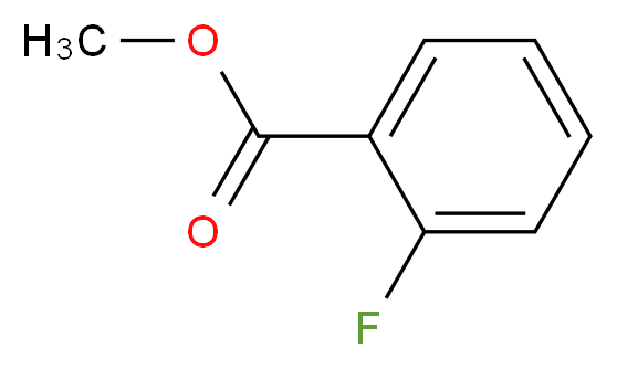 methyl 2-fluorobenzoate_分子结构_CAS_394-35-4