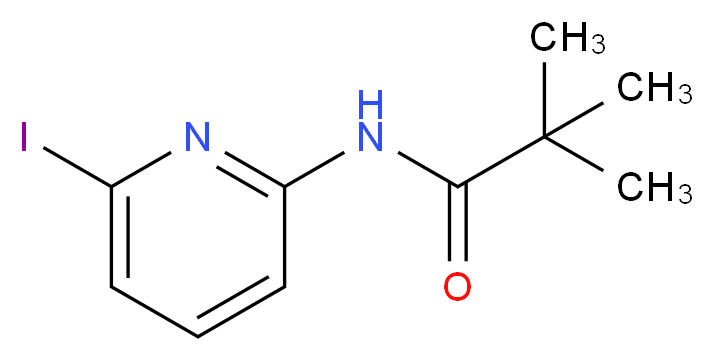 N-(6-Iodo-pyridin-2-yl)-2,2-dimethyl-propionamide_分子结构_CAS_851102-44-8)