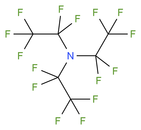 Perfluorotriethylamine_分子结构_CAS_359-70-6)