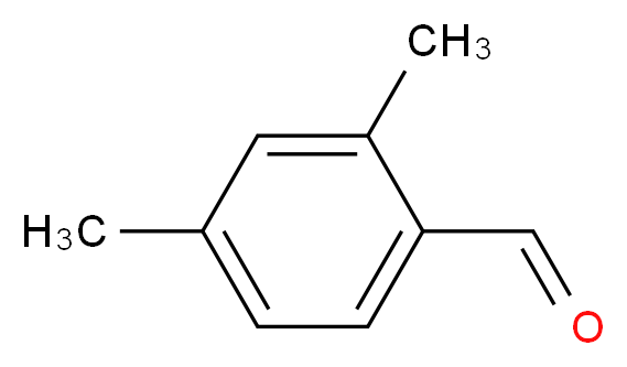 2,4-Dimethylbenzaldehyde_分子结构_CAS_15764-16-6)