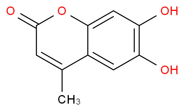 6,7-DIHYDROXY-4-METHYLCOUMARIN_分子结构_CAS_529-84-0)